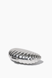 Simkhai Monet Shell Clutch in Silver