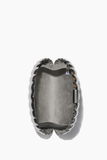 Simkhai Monet Shell Clutch in Silver