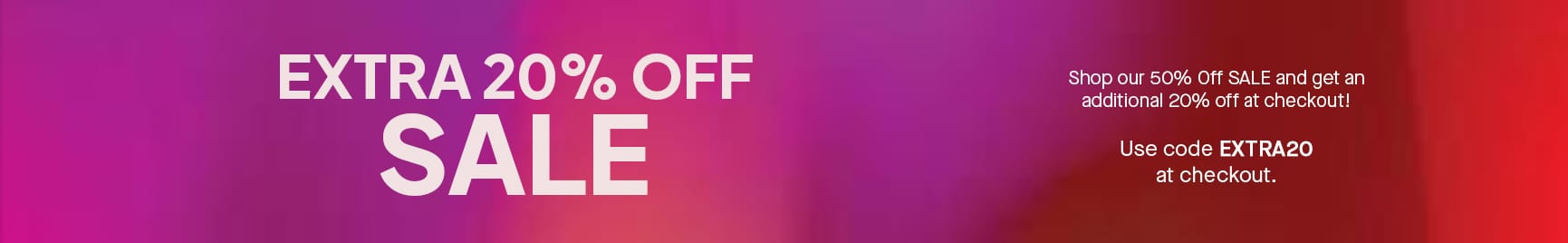 Sale banner desktop