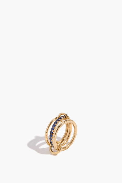 Spinelli Kilcollin Rings Petunia YG Bleu Ring in Yellow Gold Spinelli Kilcollin Petunia YG Bleu Ring in Yellow Gold