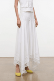 Staud Ainsley Skirt in Ivory