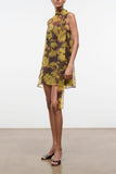 Staud Albee Mini Dress in Golden Daisy