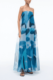 Staud Allyson Dress in Blue Haze