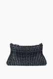 Staud Asta Shoulder Bag in Dark Sapphire Knit