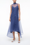 Staud Auden Dress in Navy