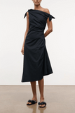 Staud Bellaria Dress in Black