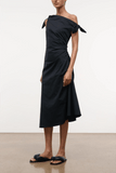 Staud Bellaria Dress in Black