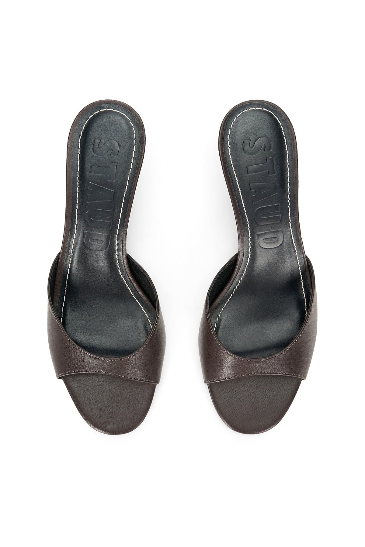 Staud Brigitte Wedge in Espresso