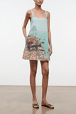 Staud Brio Dress in Endless Summer