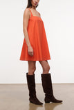 Staud Brio Dress in Koi Studs