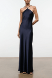 Staud Cadence Dress in Navy