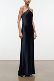 Staud Cadence Dress in Navy