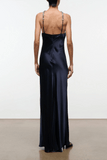 Staud Cadence Dress in Navy