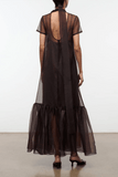 Staud Calluna Dress in Earth