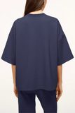 Staud Capsule Top in Navy