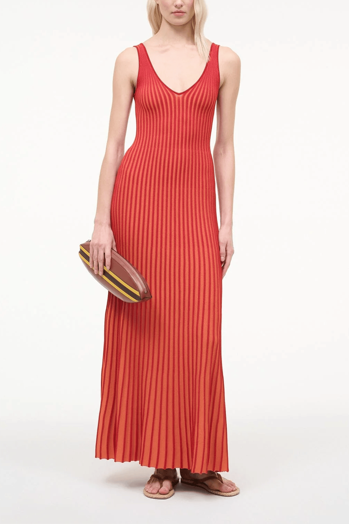 Staud Claretta Dress in Sunburst Hampden Clothing Staud Claretta Dress in Sunburst Hampden Clothing