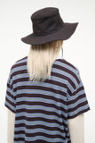 Staud Coast Bucket Hat in Espresso