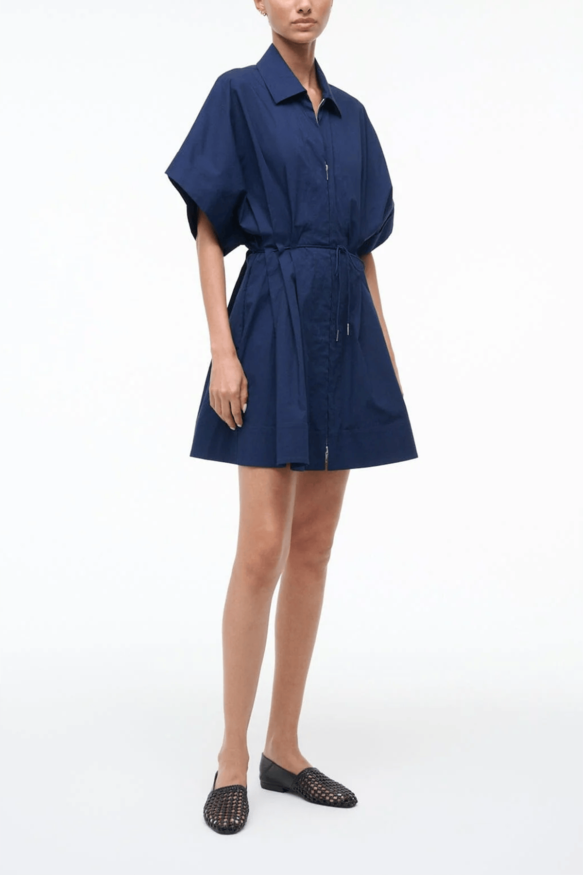 staud blue dress STAUD Landry Dress