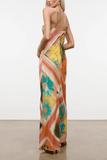 Staud Cubism Dress in Superbloom Scarf