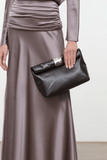 Staud Cuff Clutch in Espresso