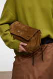 Staud Cy Convertible Bag in Cigar