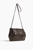 Staud Cy Convertible Bag in Espresso Snake