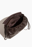 Staud Cy Convertible Bag in Espresso Snake