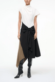 Staud Davina Dress in Black Multi