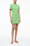 Staud Delia Dress in Sprout