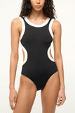 Staud Dolce One Piece Black/White