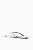 Staud Freja Thong in White Snake