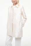 Staud Halton Jacket in Botanical Ivory