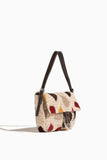 Staud Harlow Bag in Suede Patchwork