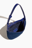 Staud Harlow Crescent Shoulder Bag in Cobalt
