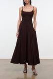 Staud Jill Dress in Earth