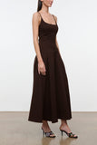 Staud Jill Dress in Earth