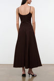 Staud Jill Dress in Earth