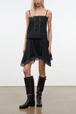 Staud Layla Skirt in Black