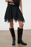 Staud Layla Skirt in Black
