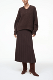 Staud Lena Skirt in Earth