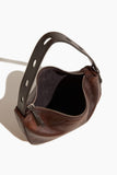 Staud Levi Bag in Espresso Distressed
