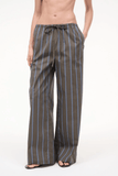 Staud Mateo Pant in Huntington Stripe