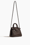 Staud Maude Mini Carryall in Espresso Snake