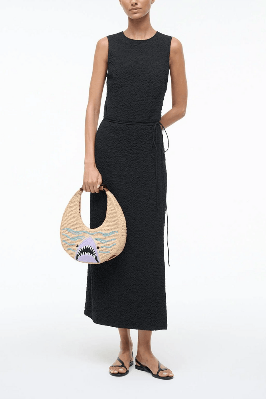 Staud Nema Dress in Black
