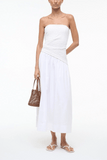 Staud Nia Dress in White
