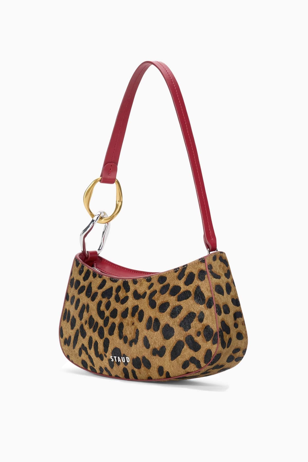 Staud Ollie Bag in Cheetah