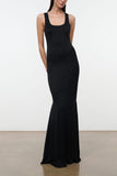 Staud Onyx Dress in Black