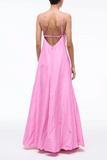 Staud Paloma Dress in Orchid