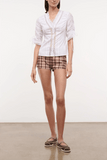 Staud Paolina Top in Ivory