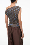 Staud Phare Top in Huntington Stripe